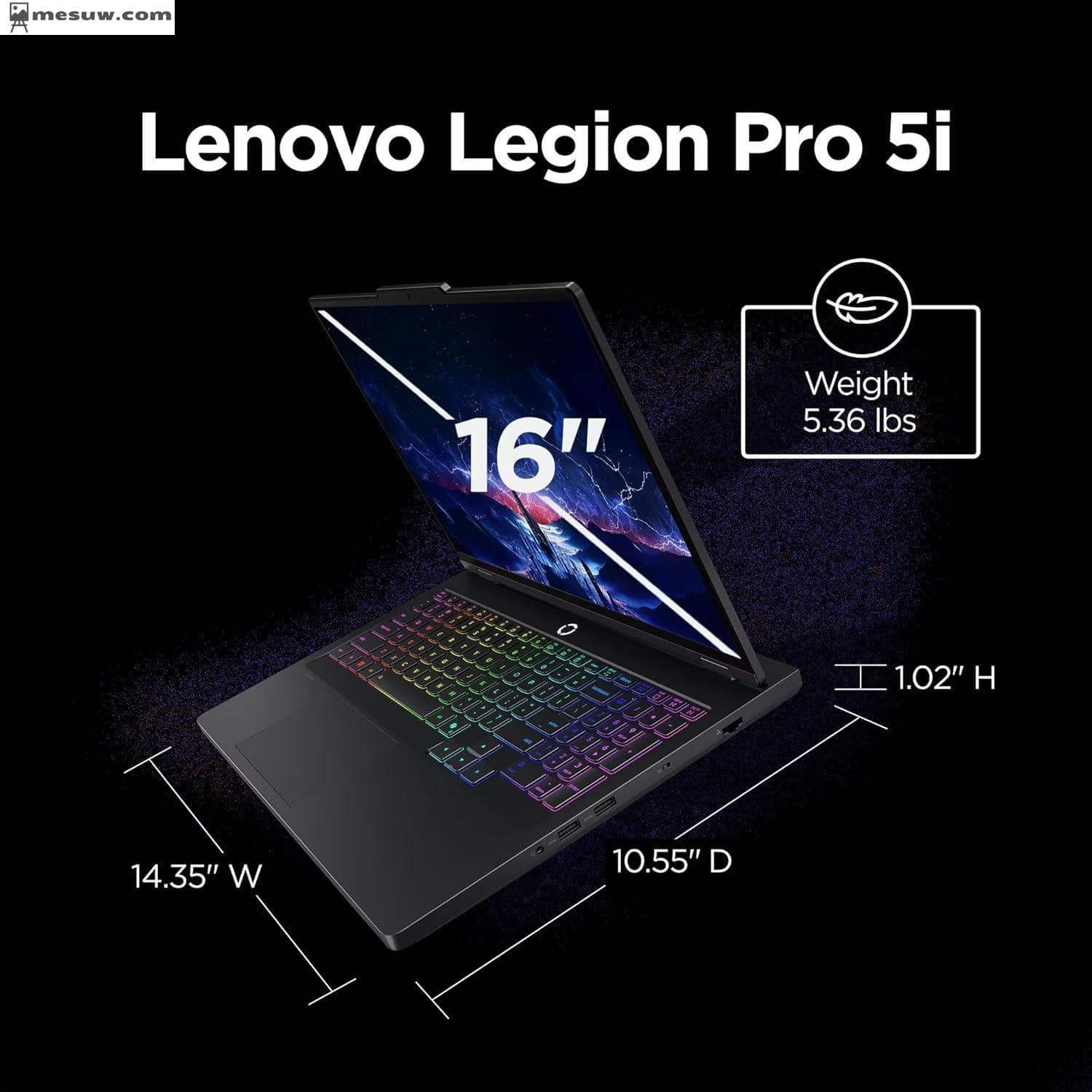 Lenovo Legion - KI-Workstation, Bottleneck-frei für 3D-Artisten, 175W
