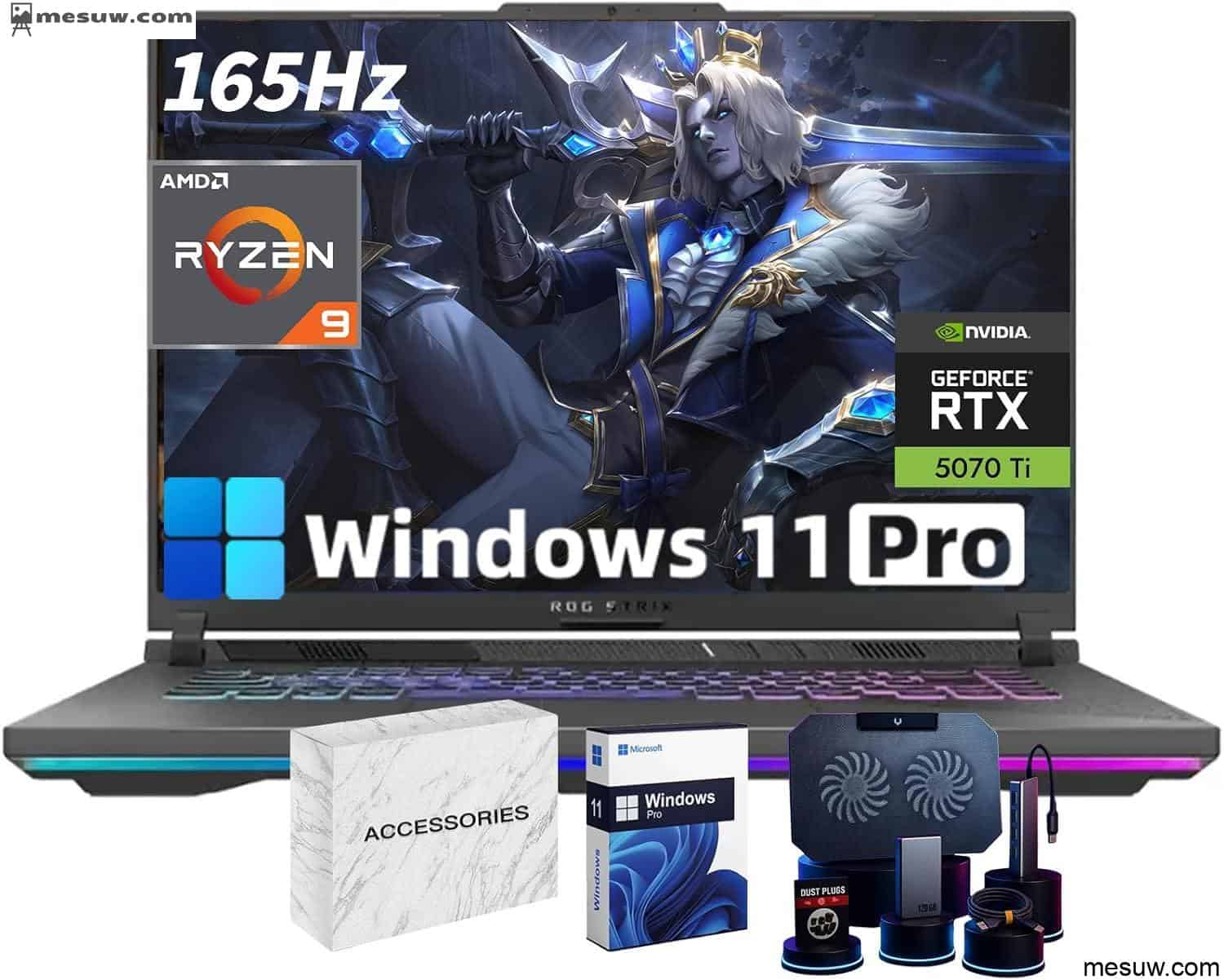 ASUS ROG Strix G16 - KI-Workstation, Bottleneck-frei, hohe TGP/TDP